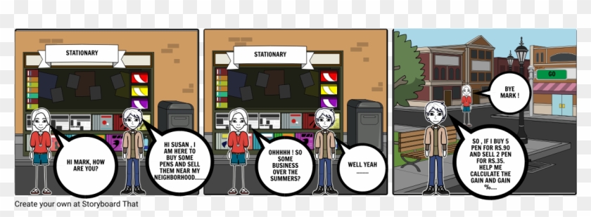 Profit And Loss - Cartoon Clipart #304644