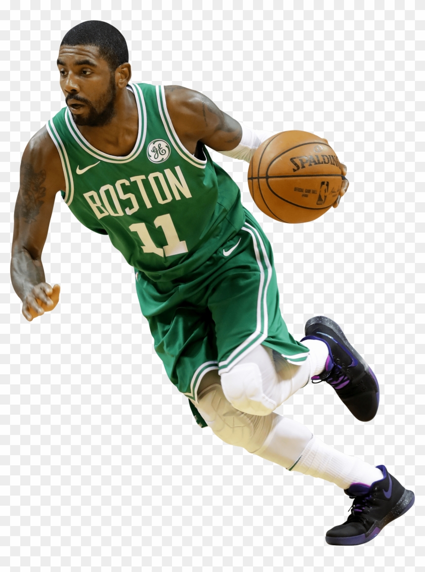 Celebrities - Kyrie Irving Celtics Transparent Clipart