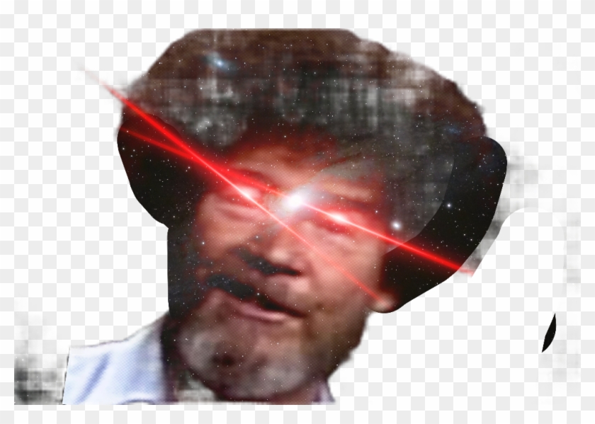Report Abuse - Bob Ross Red Sticker Clipart