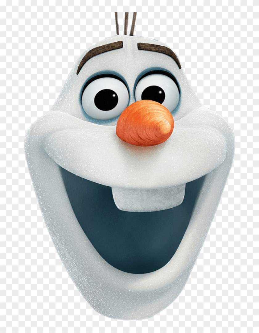 You Can Get Other Frozen Characters Png Images For - Olaf Frozen Face Png Clipart