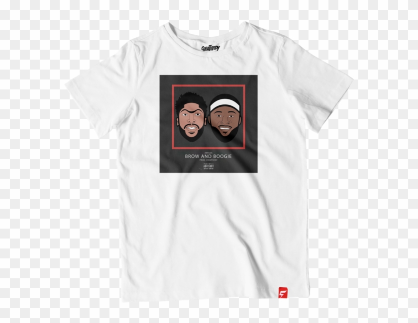 Brow And Boogie Caricature Tee - T-shirt Clipart