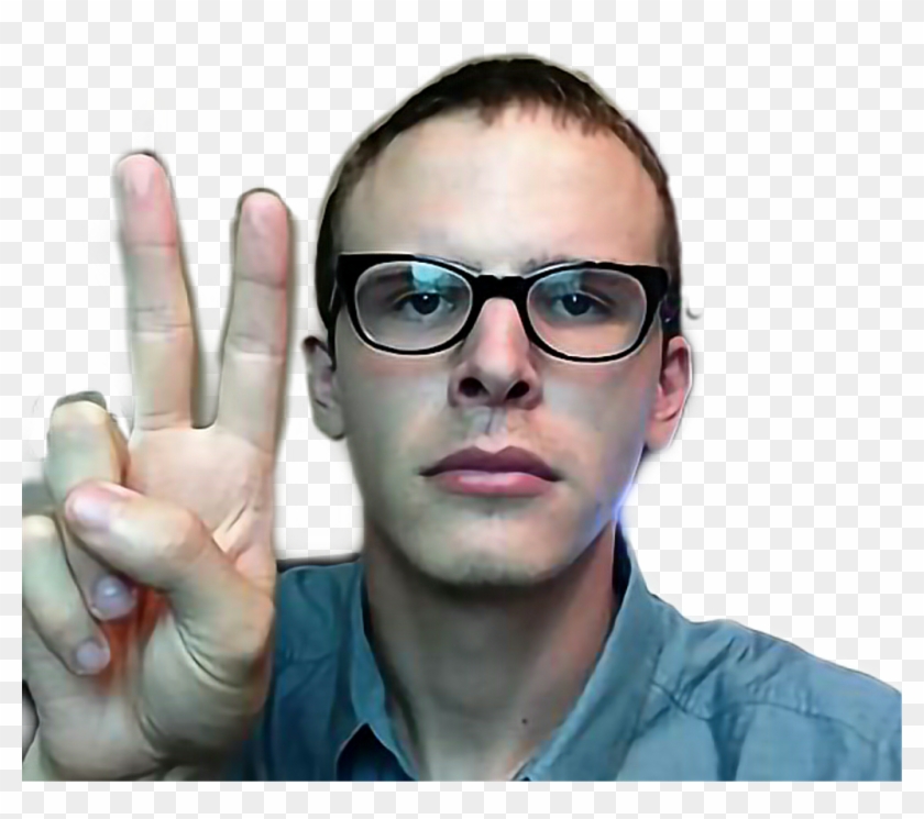 Idubbbztv Idubbbz Peace Iankovic - Idubbbz Peace Sign Clipart #305093