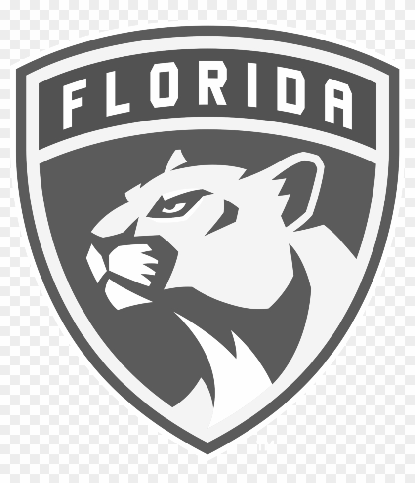 Florida Panthers Logo Black And White - Florida Panthers Logo Clipart #305163