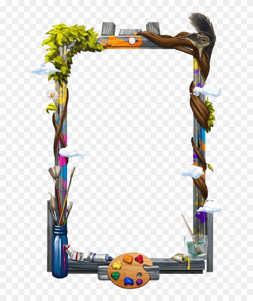 Bob Ross Loading - Picture Frame Clipart #305212
