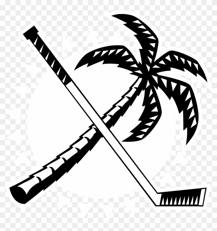 Florida Panthers Logo Black And White - Florida Panthers Retro Logo Clipart