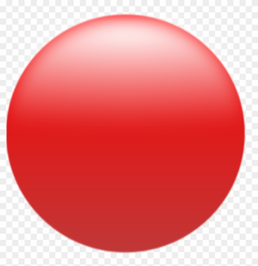 Circle Red Cliparts - Red Circle Button Png Transparent Png