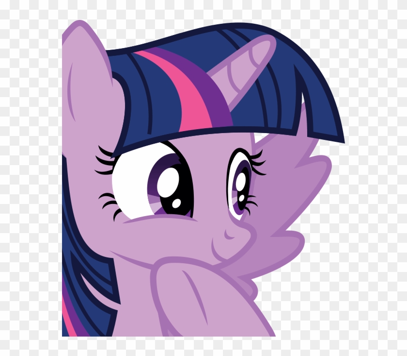 Alicorn, Cropped, Female, Hoof On Chin, Mare, Meme, - Twilight Sparkle Foto De Perfil Clipart #305583