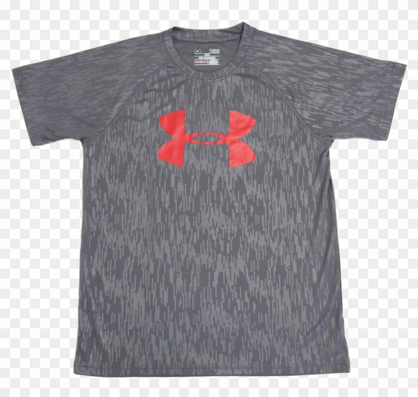 Under Armour Youth Big Logo Tech Shirt - Active Shirt Clipart