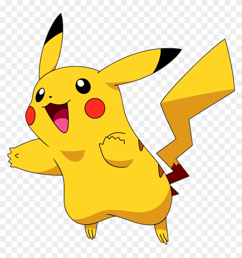Cartoon Free Png Image - Pika Pika Pikachu Clipart