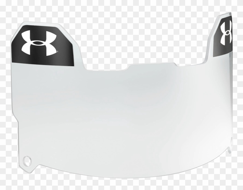 All Black Under Armour Football Visor Clipart