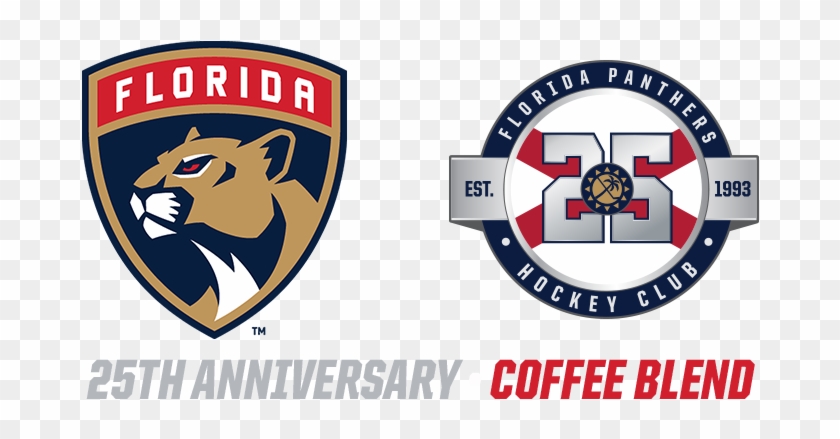 Florida Panthers Logo Png - Florida Panthers 25th Anniversary Logo Clipart #306214