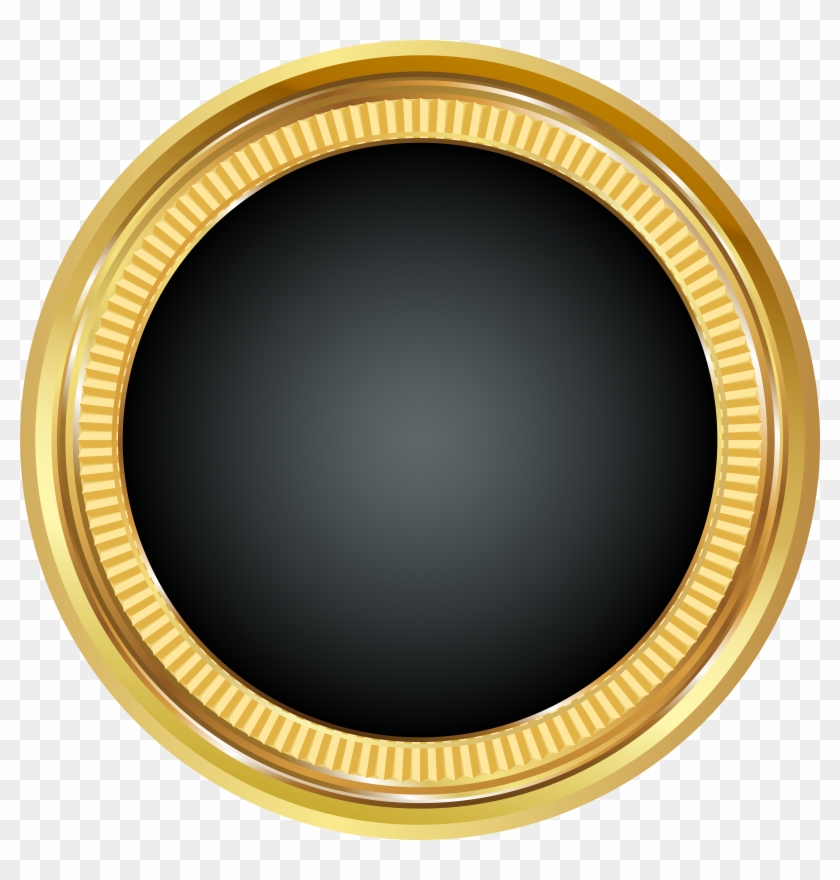 Gold Circle Png Clipart #306325