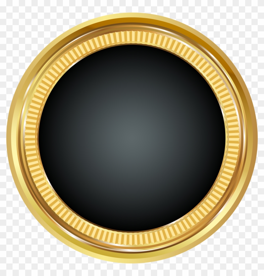 Gold Circle Png Clipart