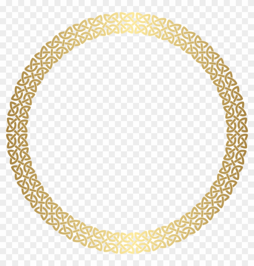 Gold Circle Png Clipart