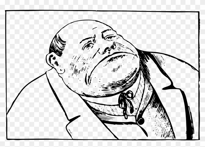 This Free Icons Png Design Of Big Sad Man Clipart #306592