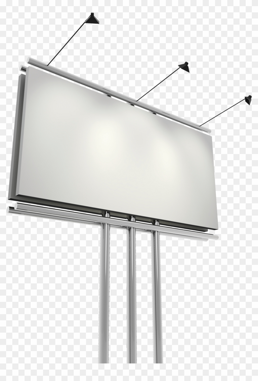 Advertising Stands And Billboards Png Free Image - Billboard Png Clipart #306614