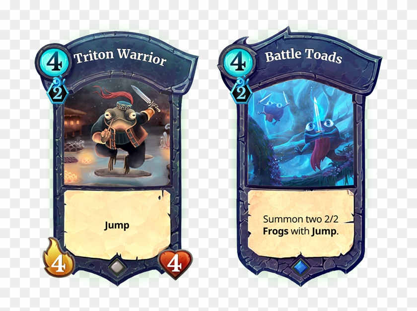 These Two Cards Are Your Primary Targets In A Blue - Faeria Blood Singer Clipart #306642