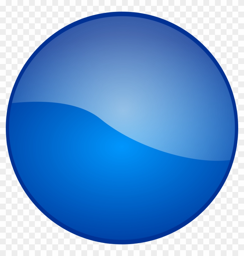 Blue Cirlce - Blue Icon Clipart