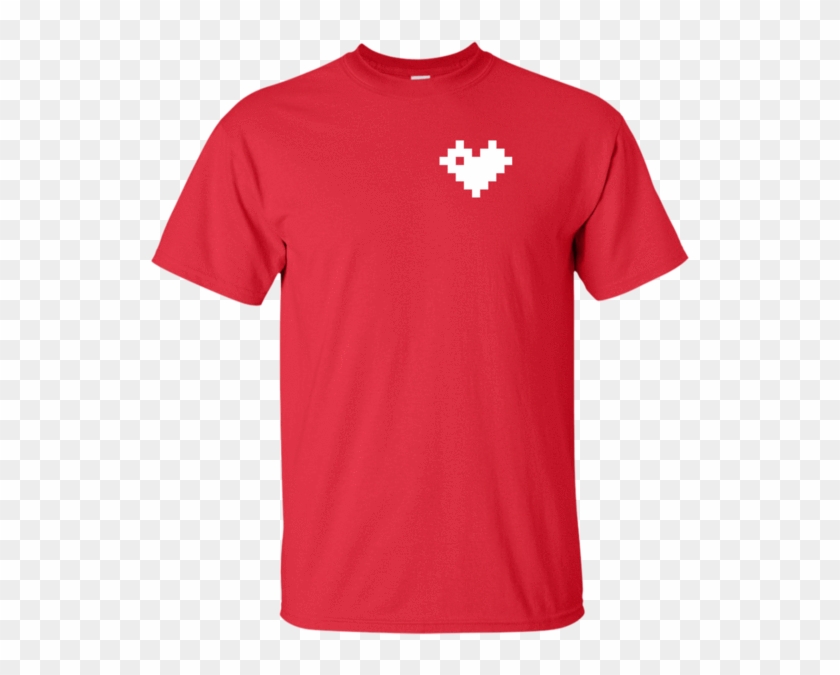 Pixel Heart - Camisa Portugal 2018 Clipart #306957