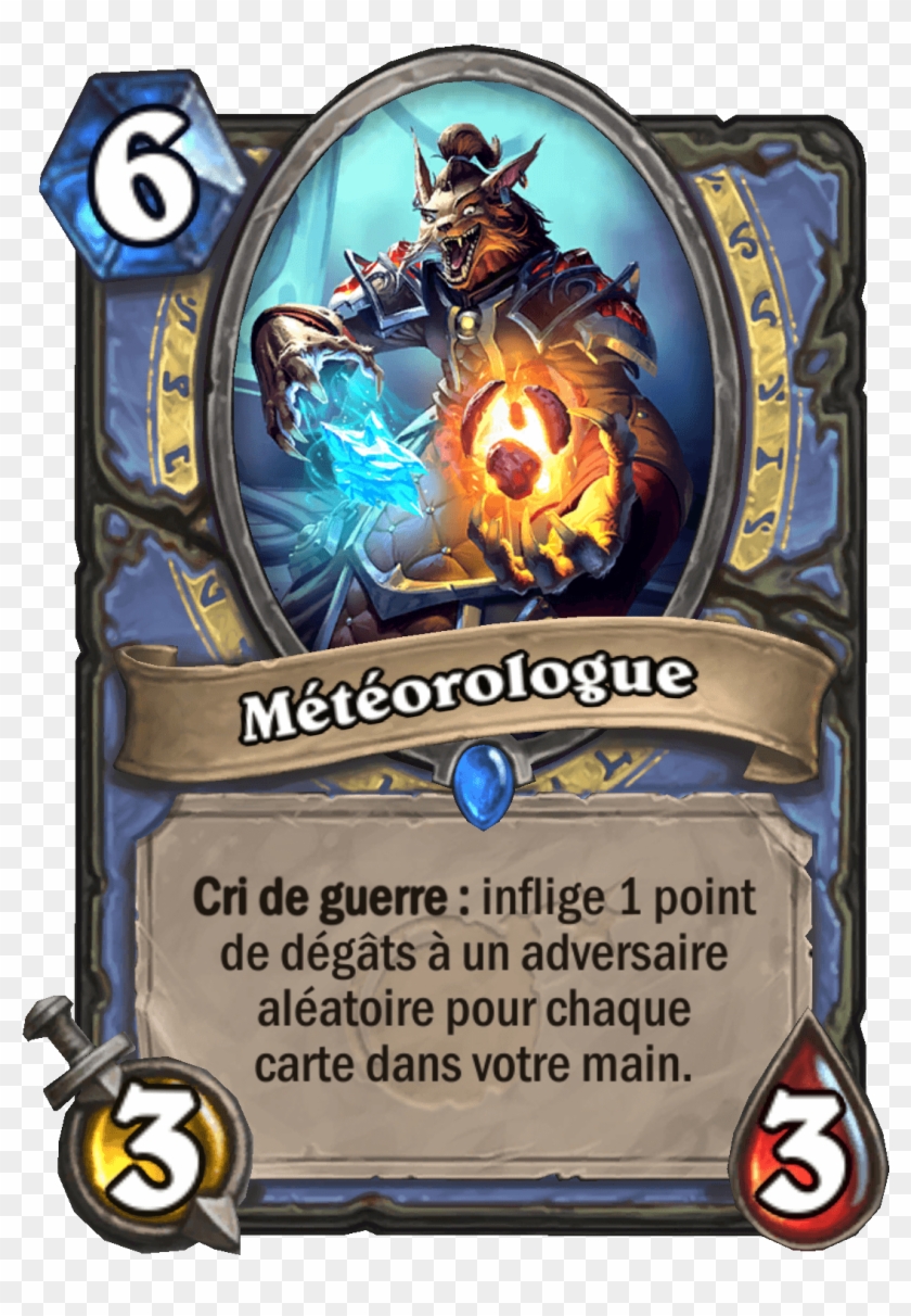 Mage Bot 601 Frfr Meteorologist - Meteorologist Hearthstone Clipart