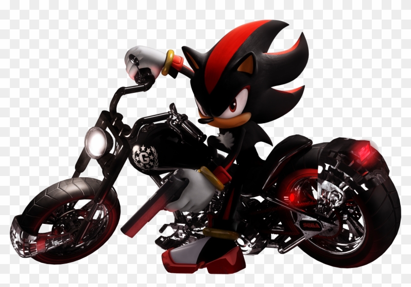 Shadow The Hedgehog - Shadow The Hedgehog Motorcycle Clipart