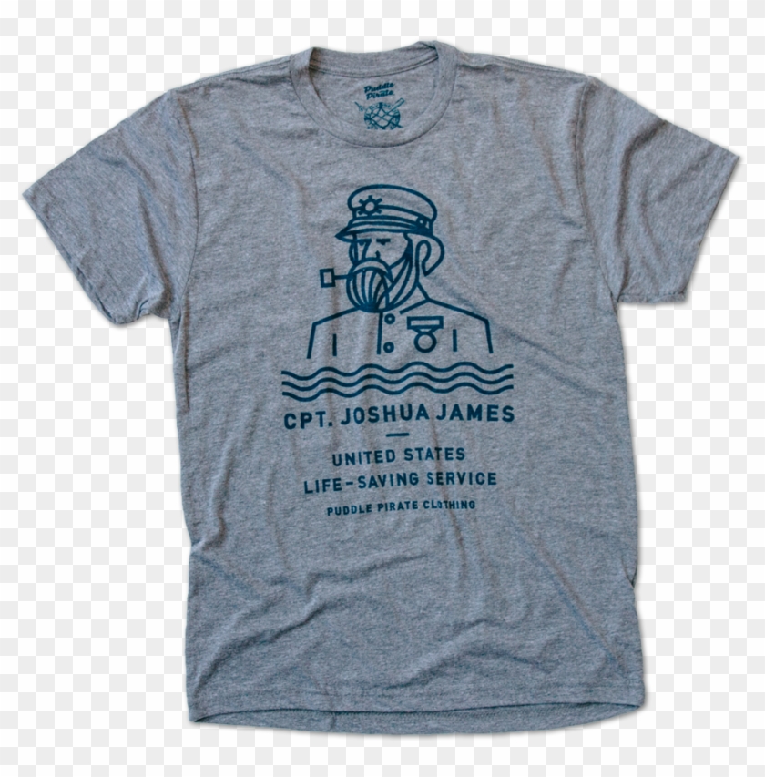 Joshua James Shirt By Steve Wolf For Puddle Pirate - Active Shirt Clipart