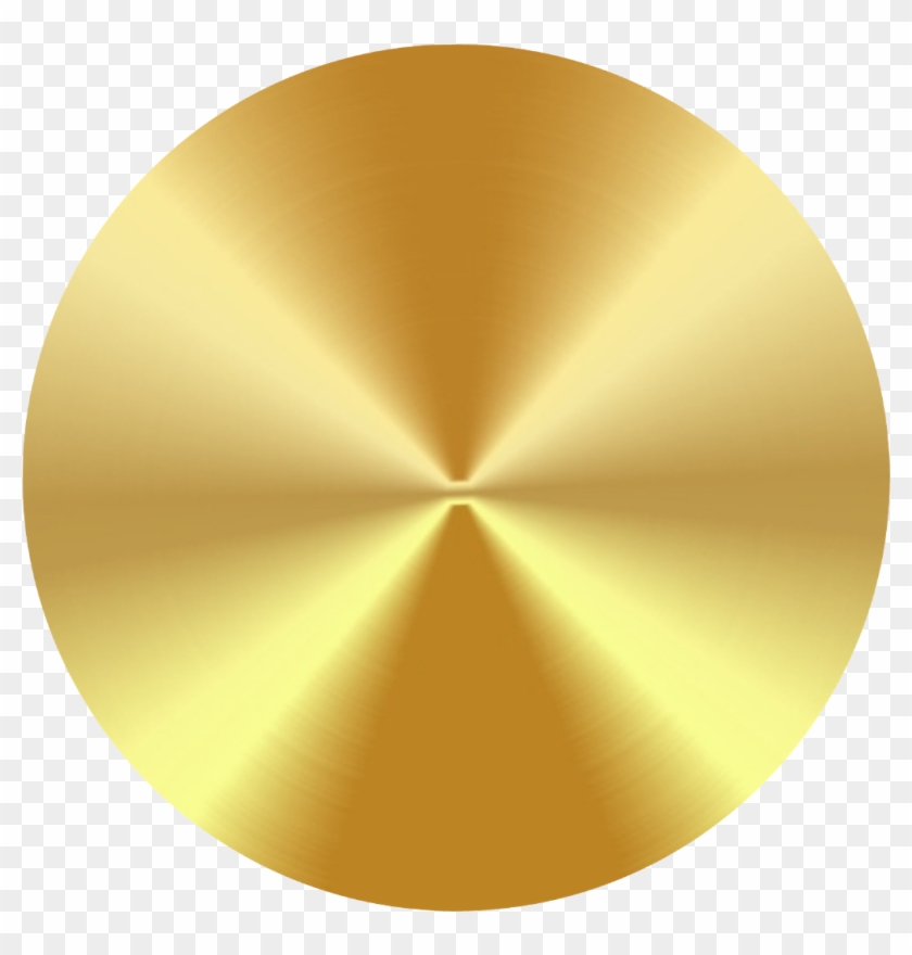 Circle Round Disc Gold Golden Coin Clipart #307817