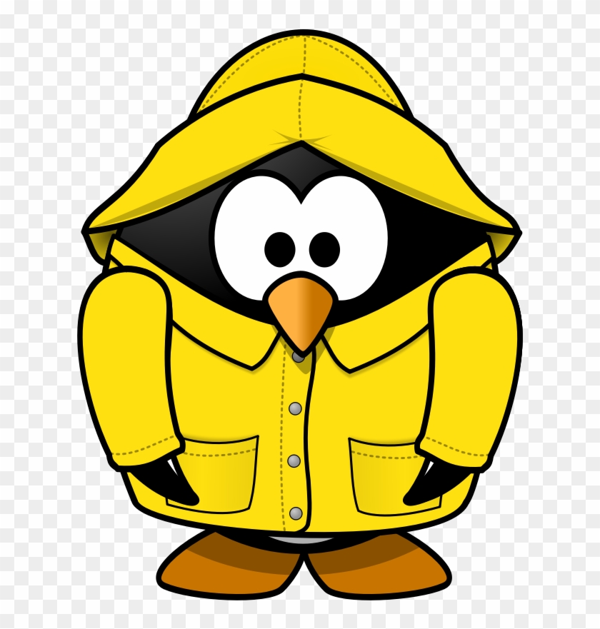 Gallery For Rain Puddle Clipart - Rain Coat Clip Art - Png Download #307990