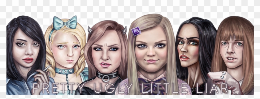 Pretty Ugly Little Liars Clipart