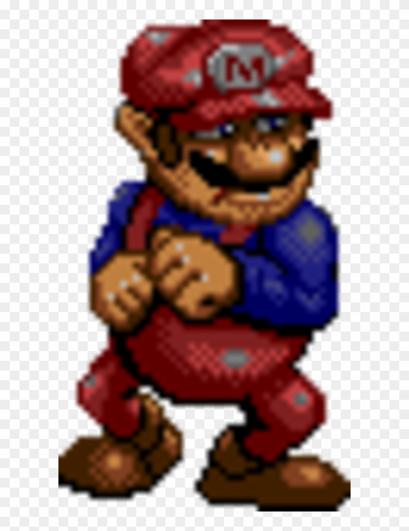 Mario Sprite In Sega Saturn Game Astal - Hotel Mario Cutscene Sprites Clipart