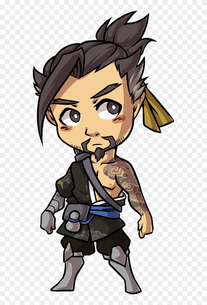 Akioh On Twitter One More To Do - Hanzo Chibi Clipart #308218
