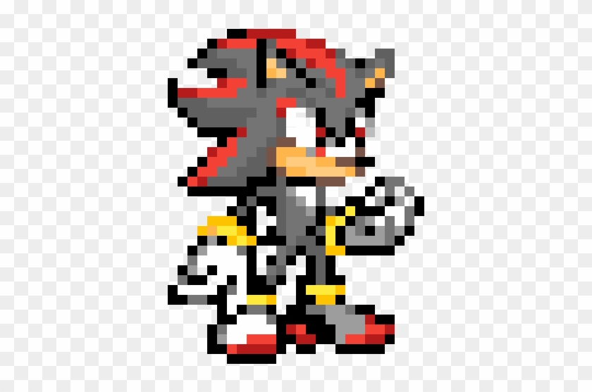 shadow the hedgehog  dibujos pixel de sonic exe clipart