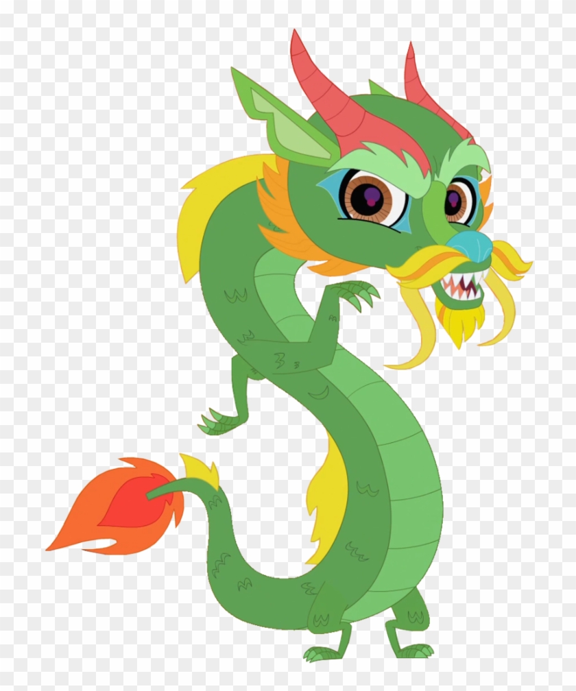 Chinese Dragon Clipart Cartoon - Chinese Dragon Vector Cartoon - Png Download #308506