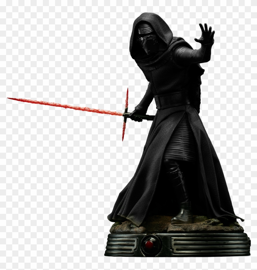 Kylo Ren Premium Format Statue - Star Wars Kylo Ren Statue Clipart