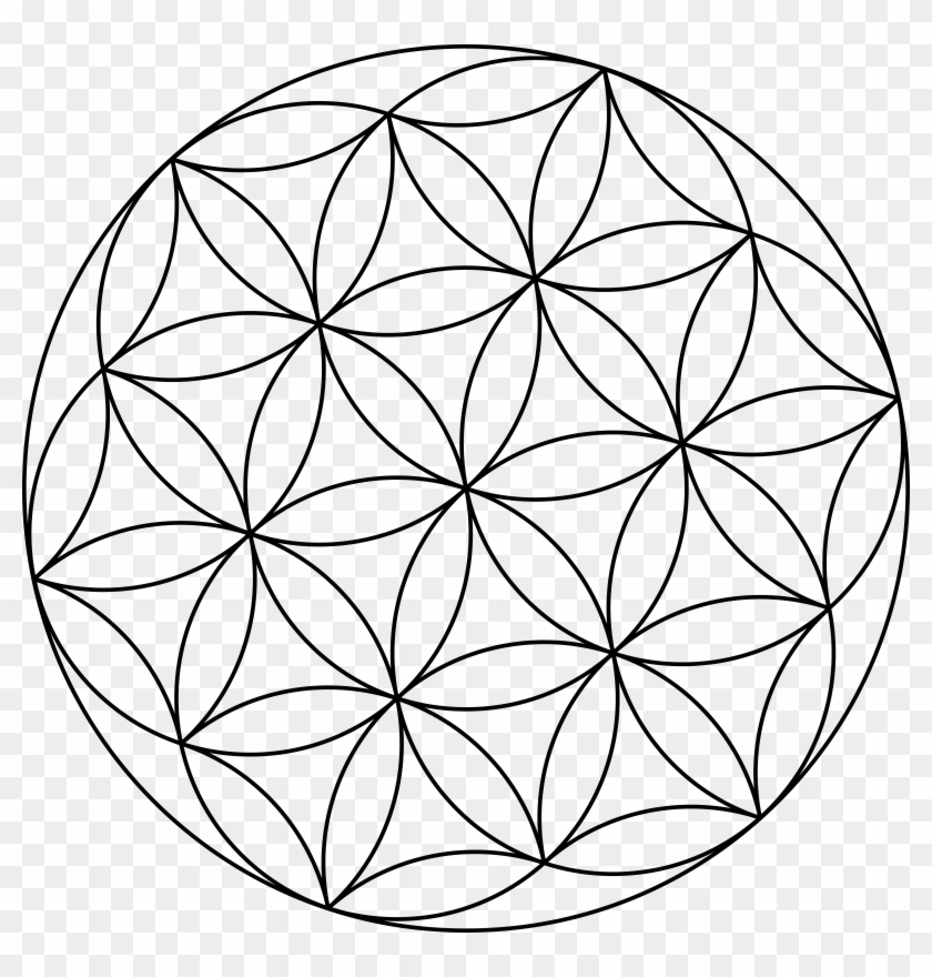 Big Image - Small Flower Of Life Clipart