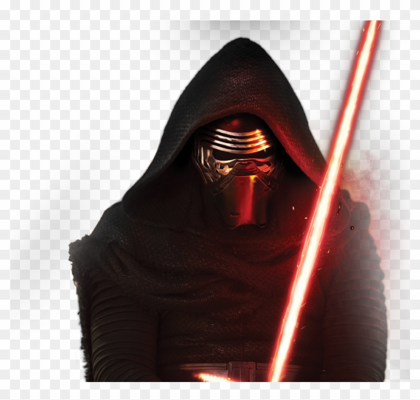 Darkness Awakens - Kylo Ren White Background Clipart