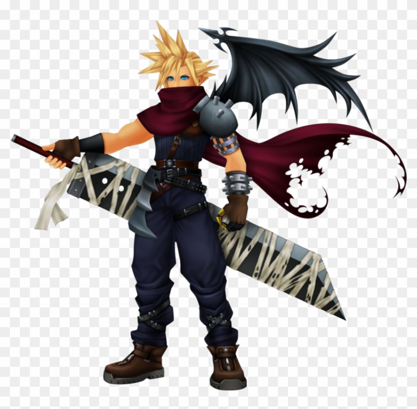 Cloud Strife Render By Faisk4-d4mm1no Clipart