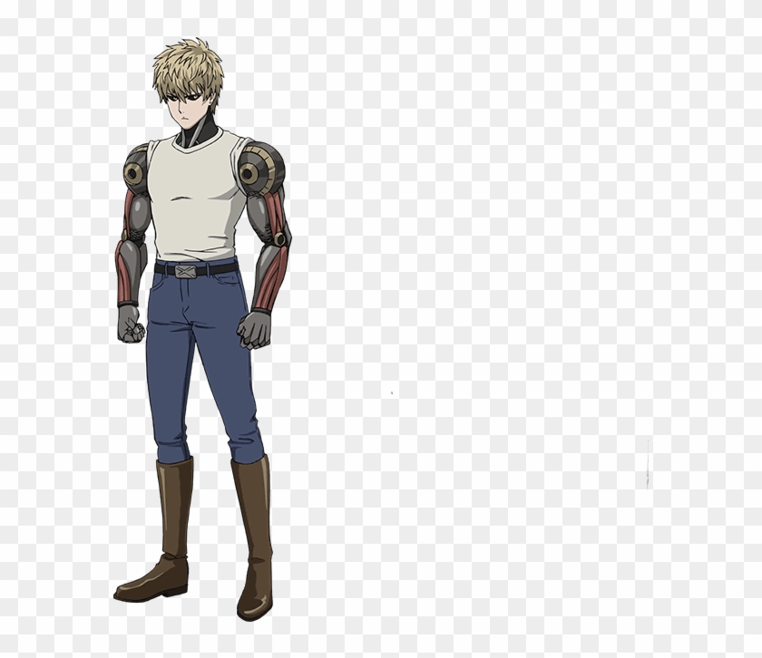 Genos Design - Anime One Punch Man Characters Clipart