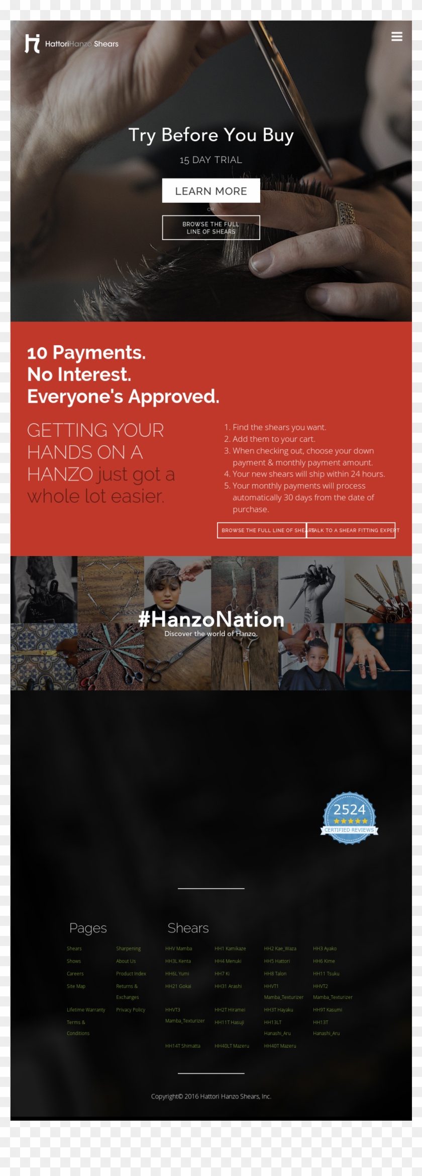 Hattori Hanzo Shears Competitors, Revenue And Employees - Flyer Clipart #308962