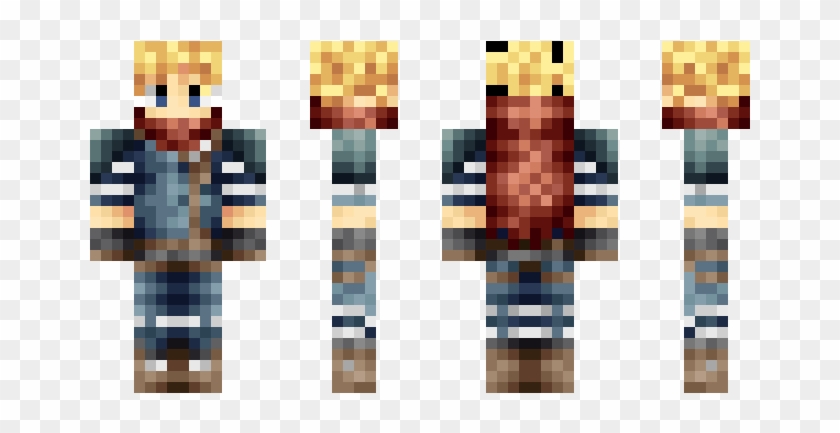 Skin De Minecraft Cloud Strife Clipart