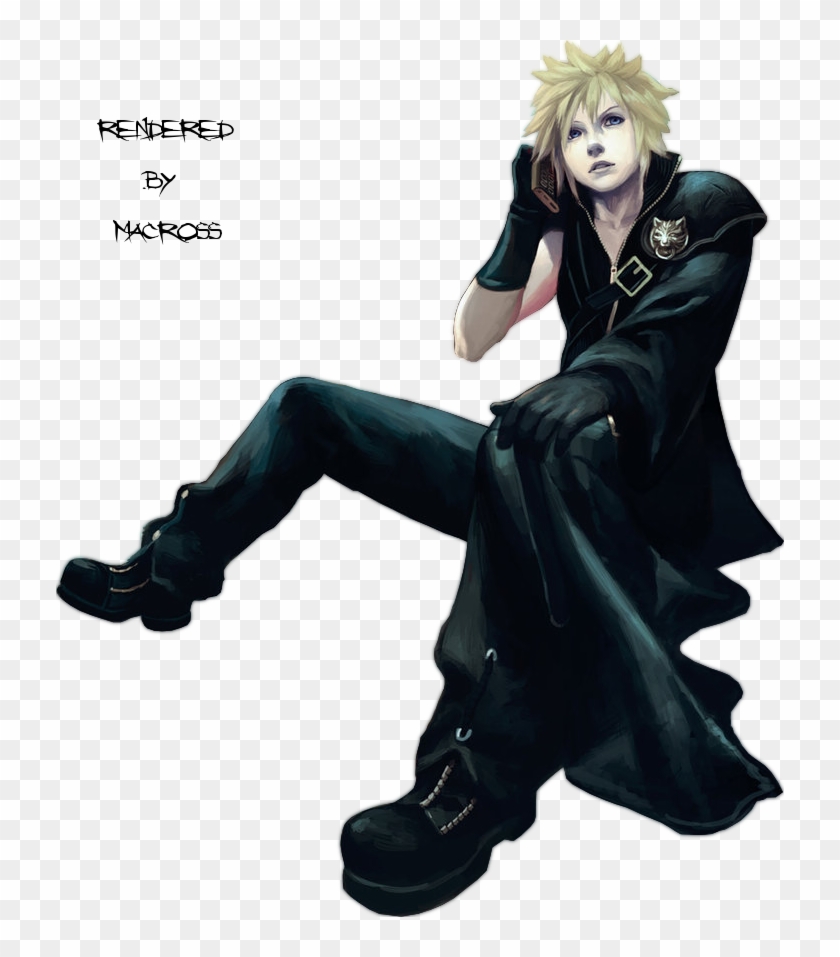 Cloud Strife Transparent Background Png - Cloud Strife Anime Render Clipart