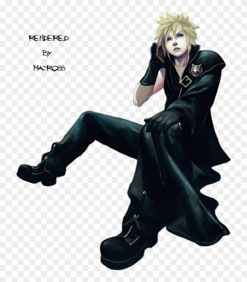 Cloud Strife Transparent Background Png - Cloud Strife Anime Render Clipart #309196