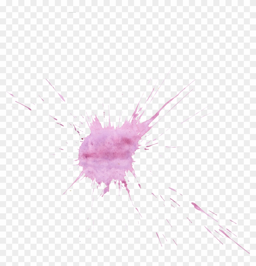 Purple Splatter Png Transparent Onlygfx Com - Sketch Clipart #309315