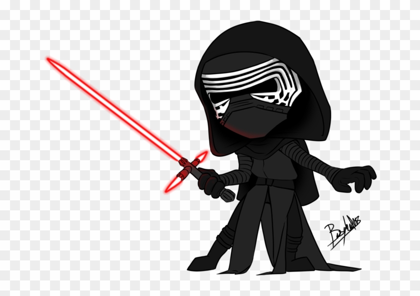 28 Collection Of Kylo Ren Drawing Cute Clipart #309373