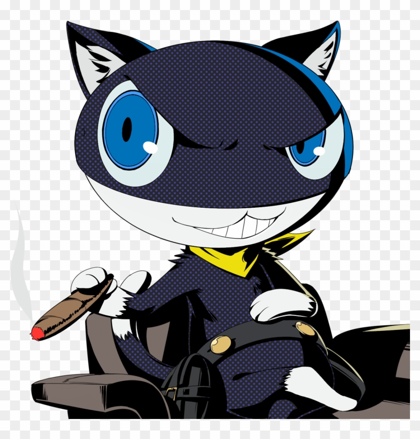 Download Png - Morgana Persona 5 Artwork Clipart