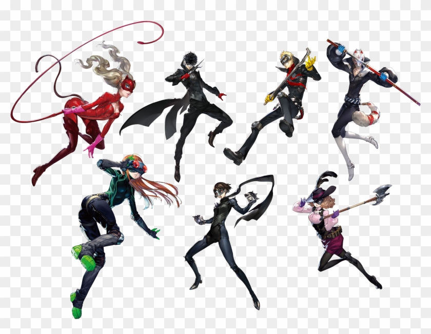 New Official Renders For Persona 5 Cast In Their Battle - Figma Persona 5 Ryuji Clipart