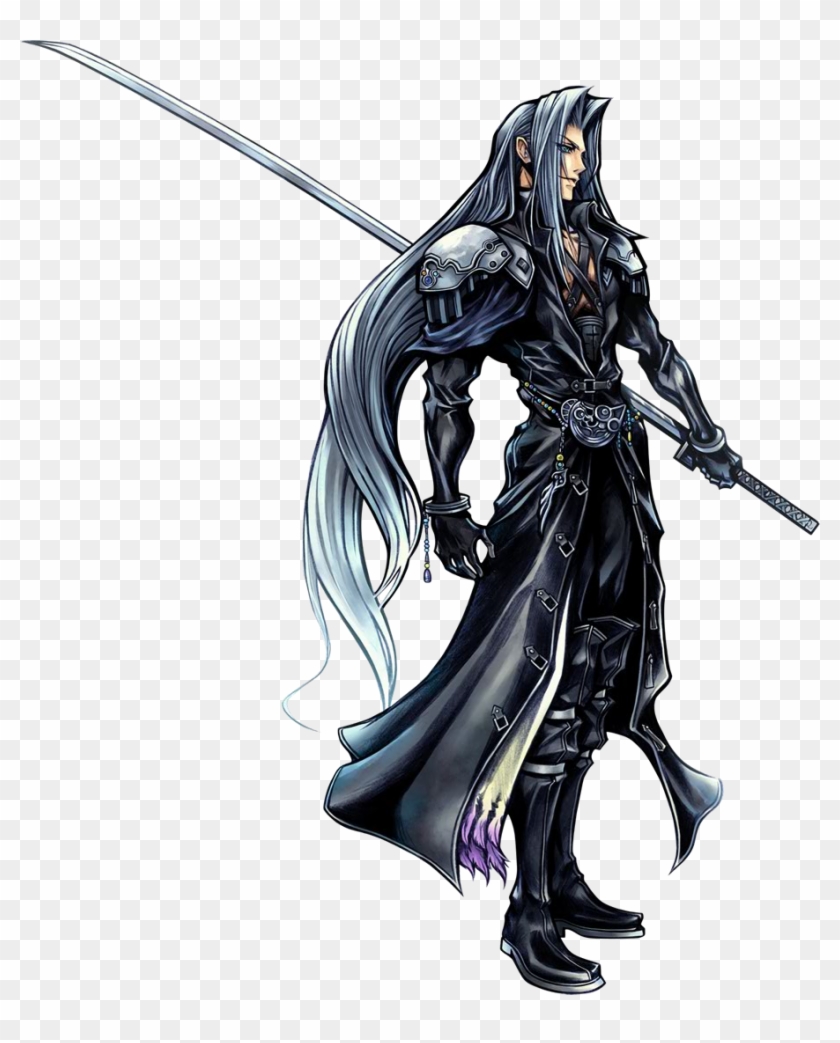 Final Fantasy Vii Sephiroth's Ring & Necklace Ff7 Xv - Final Fantasy 7 Heroes Clipart