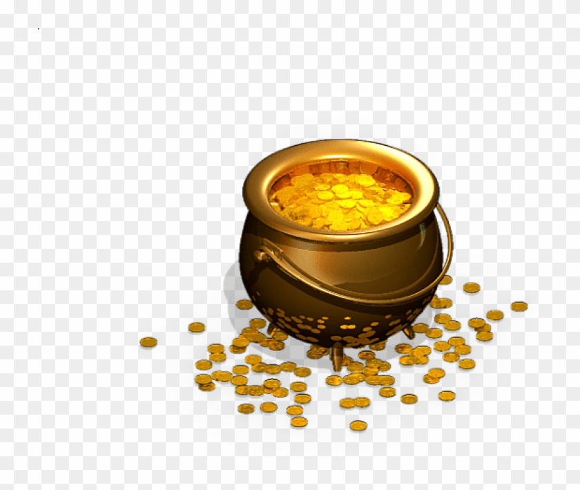 Free Png Pot Of Gold Png - Pot Of Gold Transparent Clipart