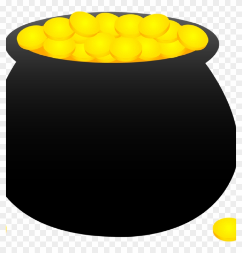 Pot Of Gold Clip Art Pot Of Gold Clipart Pot Of Gold - Png Download