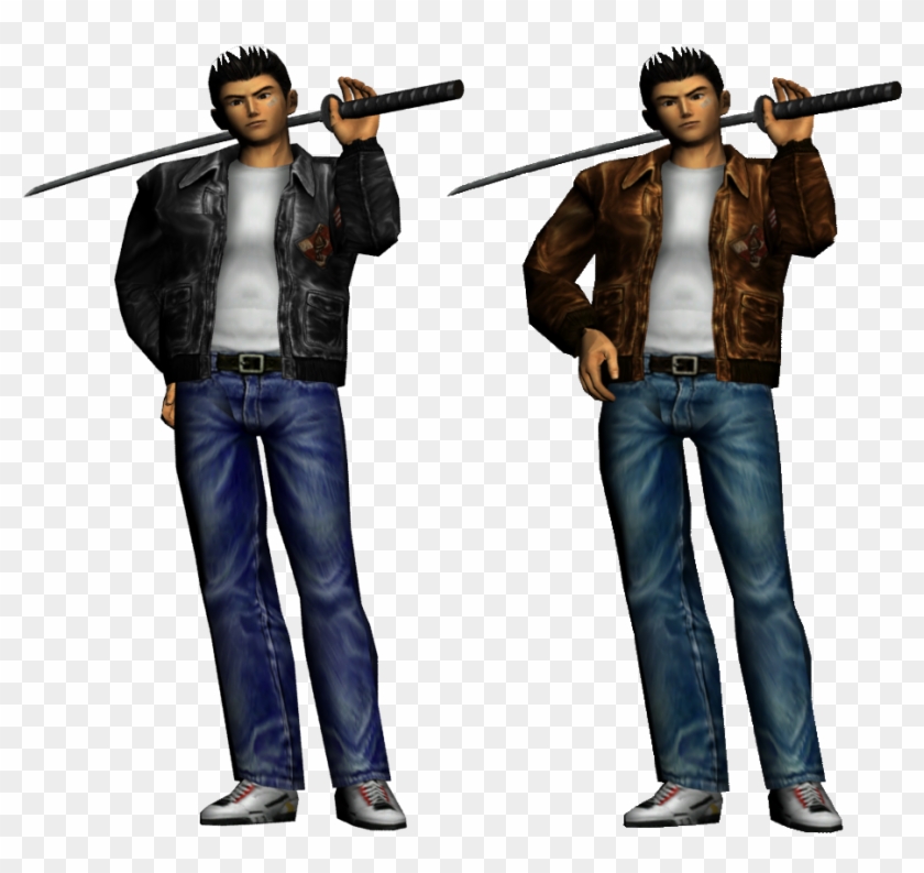 The Idea Is To Swap Him With Cloud Strife, See Ryo - Ryo Hazuki Model Clipart #309840